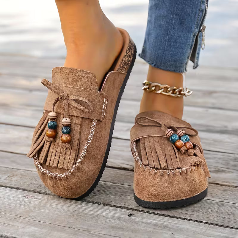 Zara Boho Tassel Mules – The Slip-On That Makes Every Outfit Look Intentional