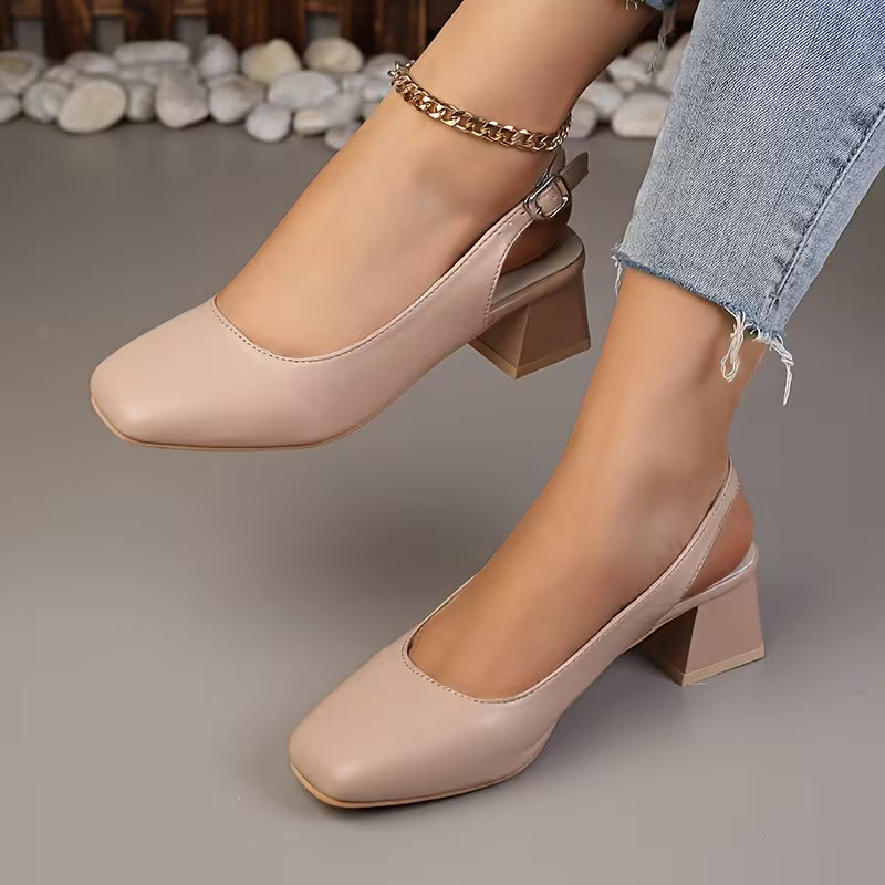Elara Block Heel Slingbacks – The Heel You Can Actually Wear All Day
