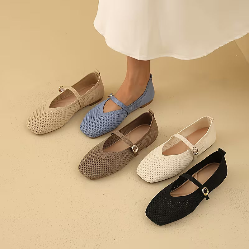 Cleo Knit Mary Jane Flats – The Flat That Actually Keeps Up With Your Day