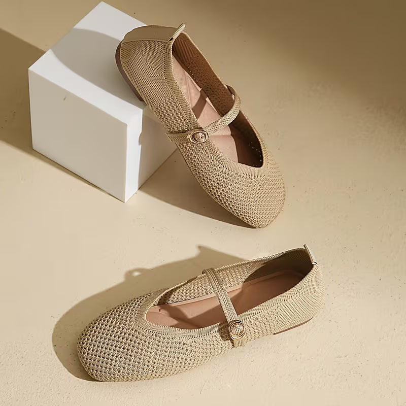 Cleo Knit Mary Jane Flats – The Flat That Actually Keeps Up With Your Day