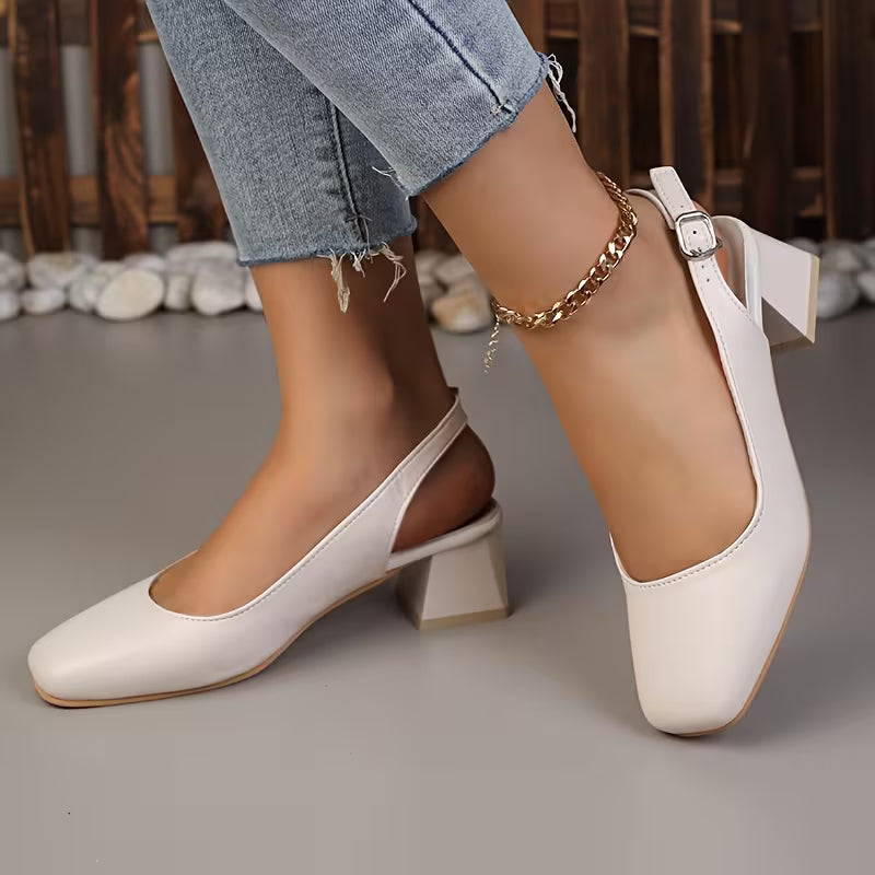 Elara Block Heel Slingbacks – The Heel You Can Actually Wear All Day