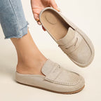 Nora Suede Mule Loafers – Slip On, Step Out, Feel Amazing