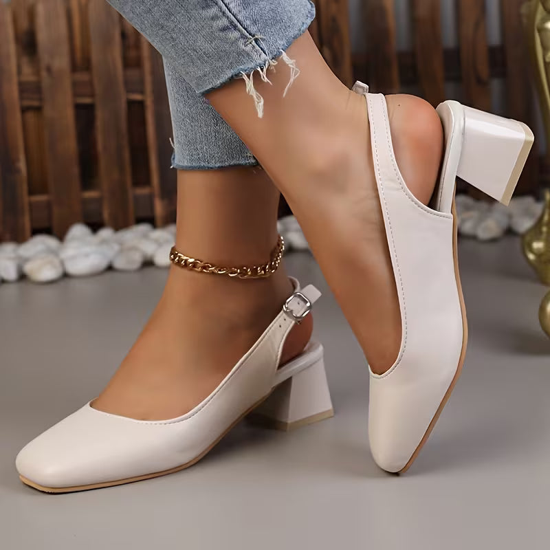 Elara Block Heel Slingbacks – The Heel You Can Actually Wear All Day