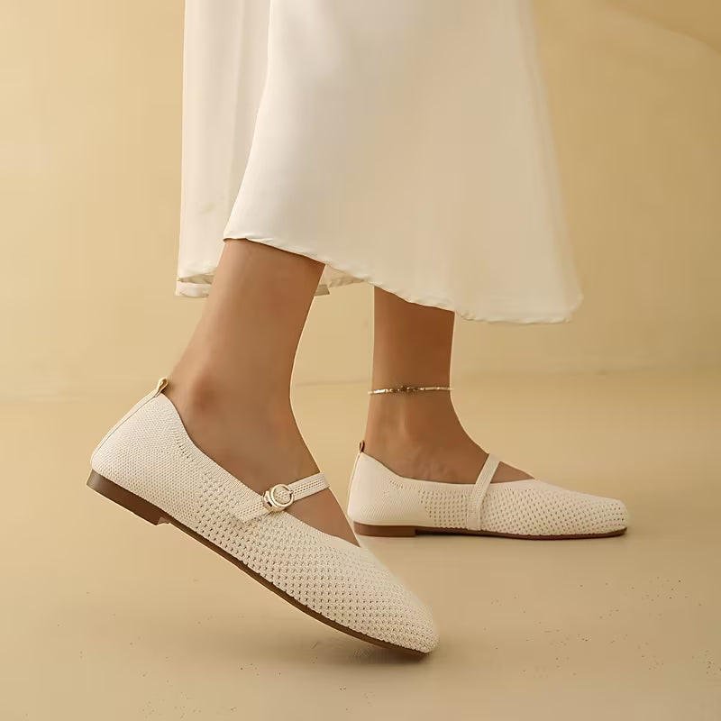 Cleo Knit Mary Jane Flats – The Flat That Actually Keeps Up With Your Day