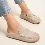 Nora Suede Mule Loafers – Slip On, Step Out, Feel Amazing