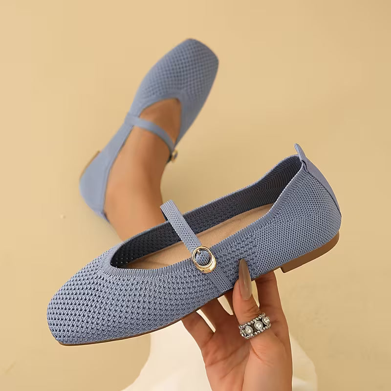 Cleo Knit Mary Jane Flats – The Flat That Actually Keeps Up With Your Day