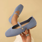 Cleo Knit Mary Jane Flats – The Flat That Actually Keeps Up With Your Day