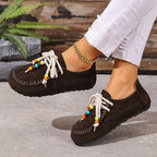 Maya Beaded Loafers – The Flat That Looks Like You Tried Without Trying
