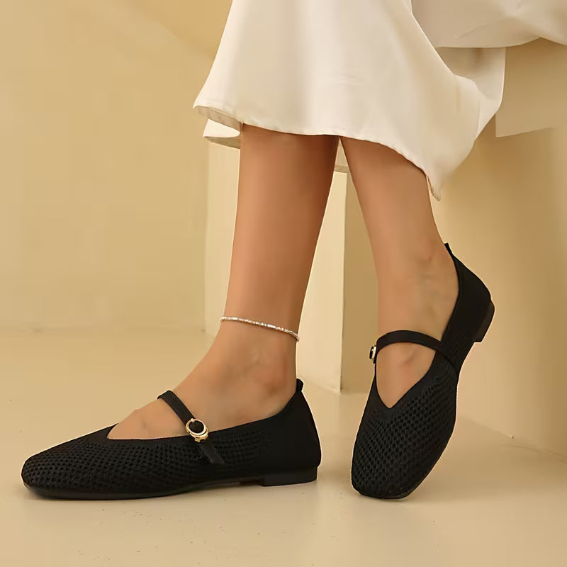 Cleo Knit Mary Jane Flats – The Flat That Actually Keeps Up With Your Day