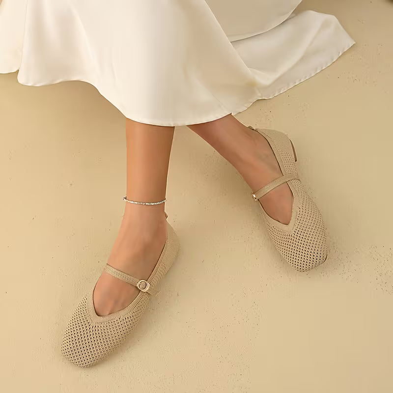 Cleo Knit Mary Jane Flats – The Flat That Actually Keeps Up With Your Day