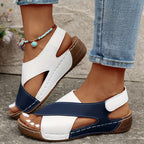 Santorini - Ortho Platform Crisscross Sandals