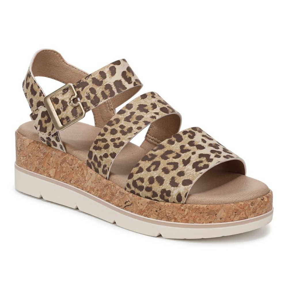Once Twice Leopard Cork Sandals – The Wild Side of Comfortable