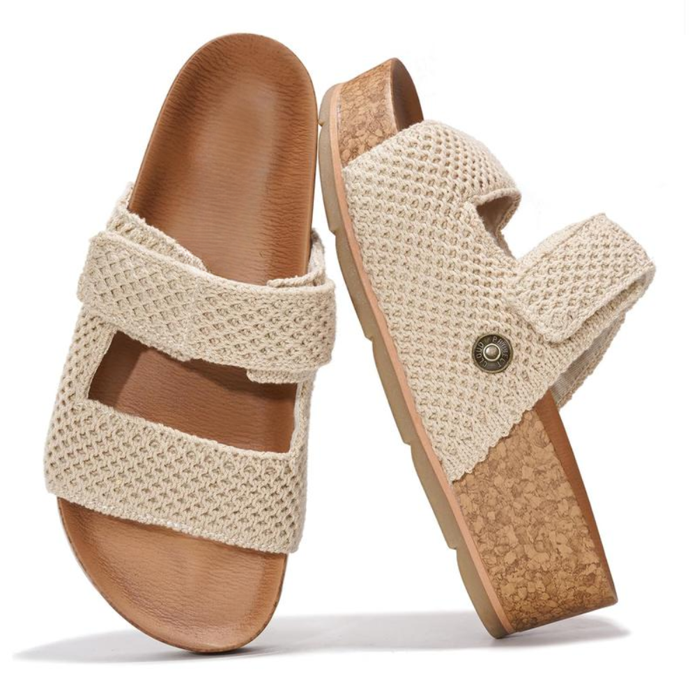 Prime Crochet Cork Sandals