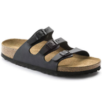 Florida Three-Strap Cork Sandals