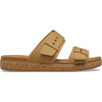 Brooklyn Double Buckle Cork Slides – Two Straps. Zero Effort. All Day