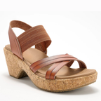 Brystol Cork Wedge Sandals – The Heel That Doesn't Fight Back