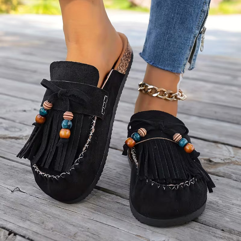 Zara Boho Tassel Mules – The Slip-On That Makes Every Outfit Look Intentional