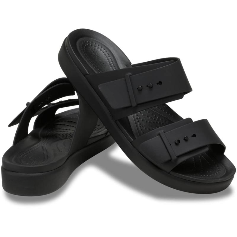 Brooklyn Double Buckle Cork Slides – Two Straps. Zero Effort. All Day