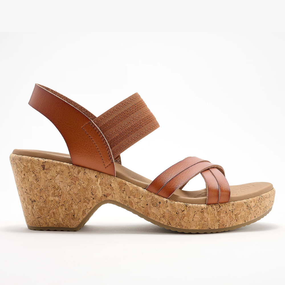 Brystol Cork Wedge Sandals – The Heel That Doesn't Fight Back