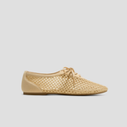 Capri Mesh Lace-Up Flats – Feather-Light Summer Walks