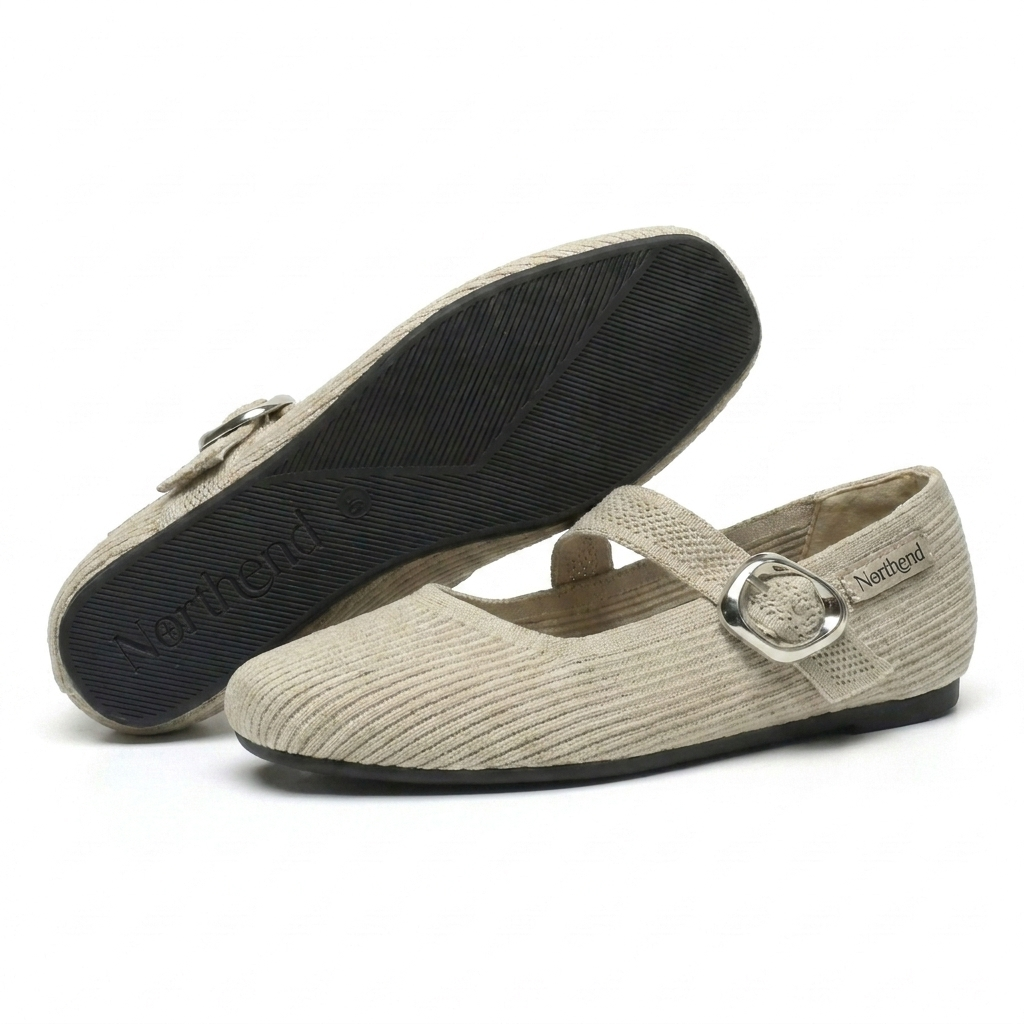 Wide-Fit Ballet Flat