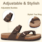 Maya Toe Loop Cork Sandals