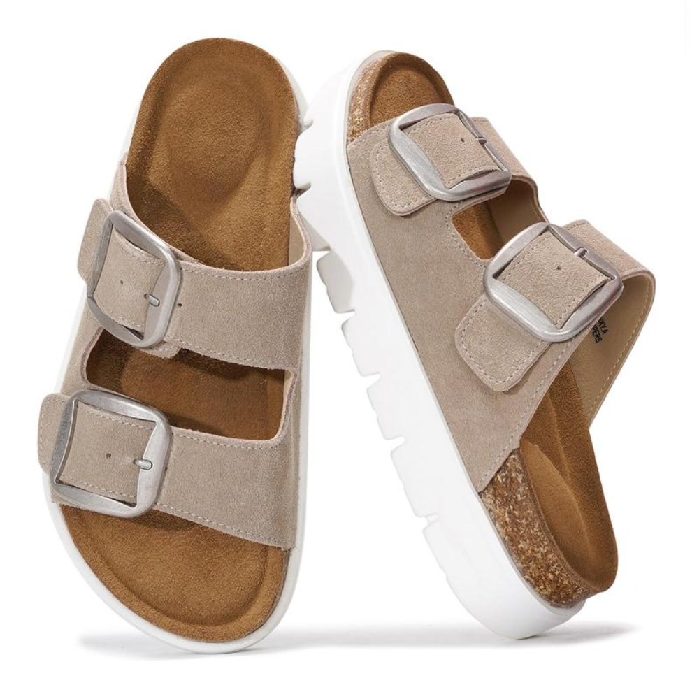 Greece Chunky Sandals – Memory Foam, All-Day Comfort