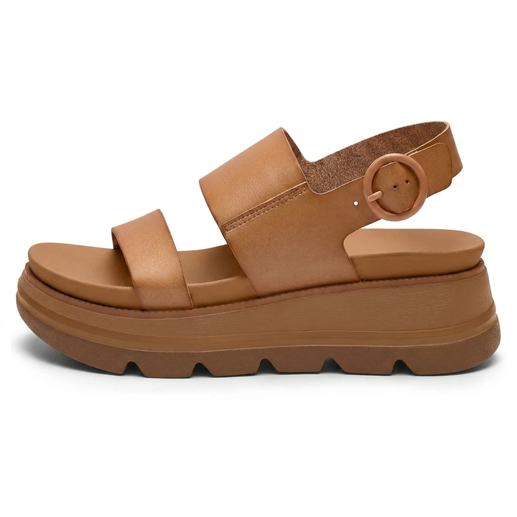 Cushioned Platform Wedge Sandals – Walk on Clouds, Stand Tall All Day