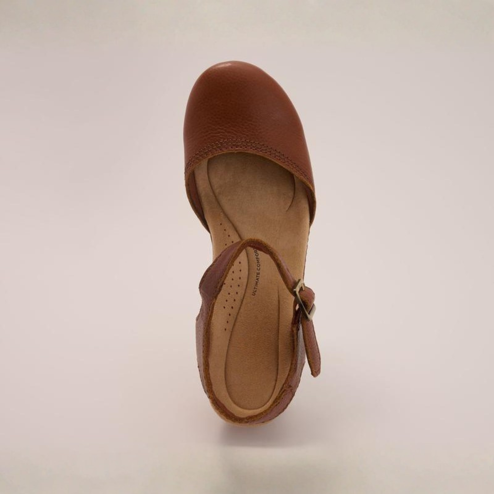 Nora Leather Platform Clogs
