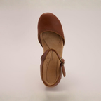 Nora Leather Platform Clogs