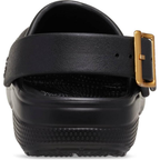 Classic Metallic Buckle Clogs
