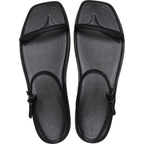 Angeles Platform Ankle Strap Sandals – Minimal Look, Maximum Comfort