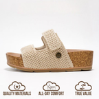 Prime Crochet Cork Sandals