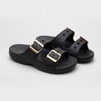 Saturday Double Buckle Slides