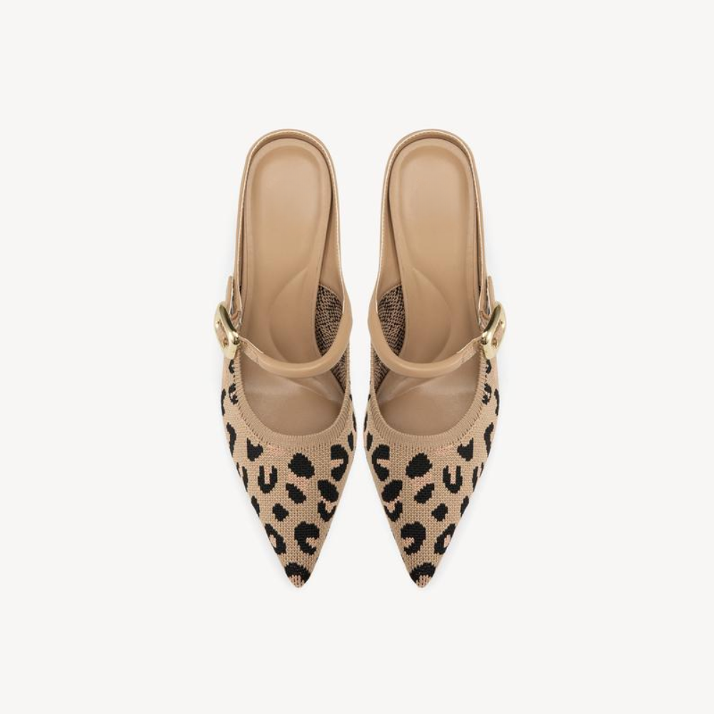 Knit Mary Jane Mules – Wild Meets Elegant