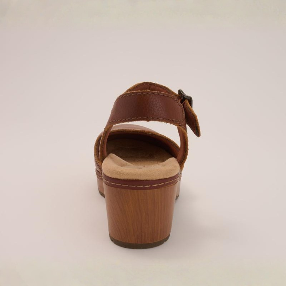 Nora Leather Platform Clogs