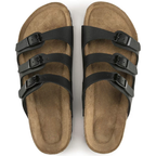 Florida Three-Strap Cork Sandals