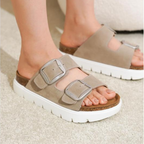 Greece Chunky Sandals – Memory Foam, All-Day Comfort