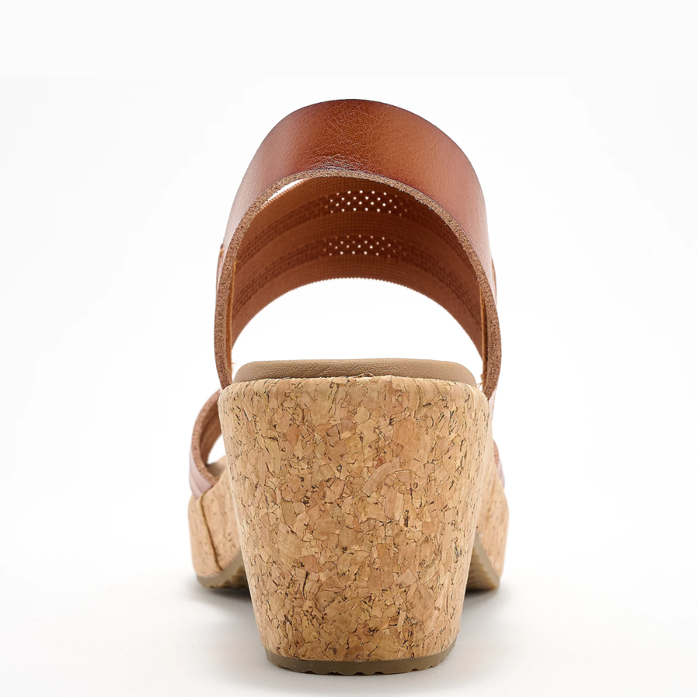Brystol Cork Wedge Sandals – The Heel That Doesn't Fight Back