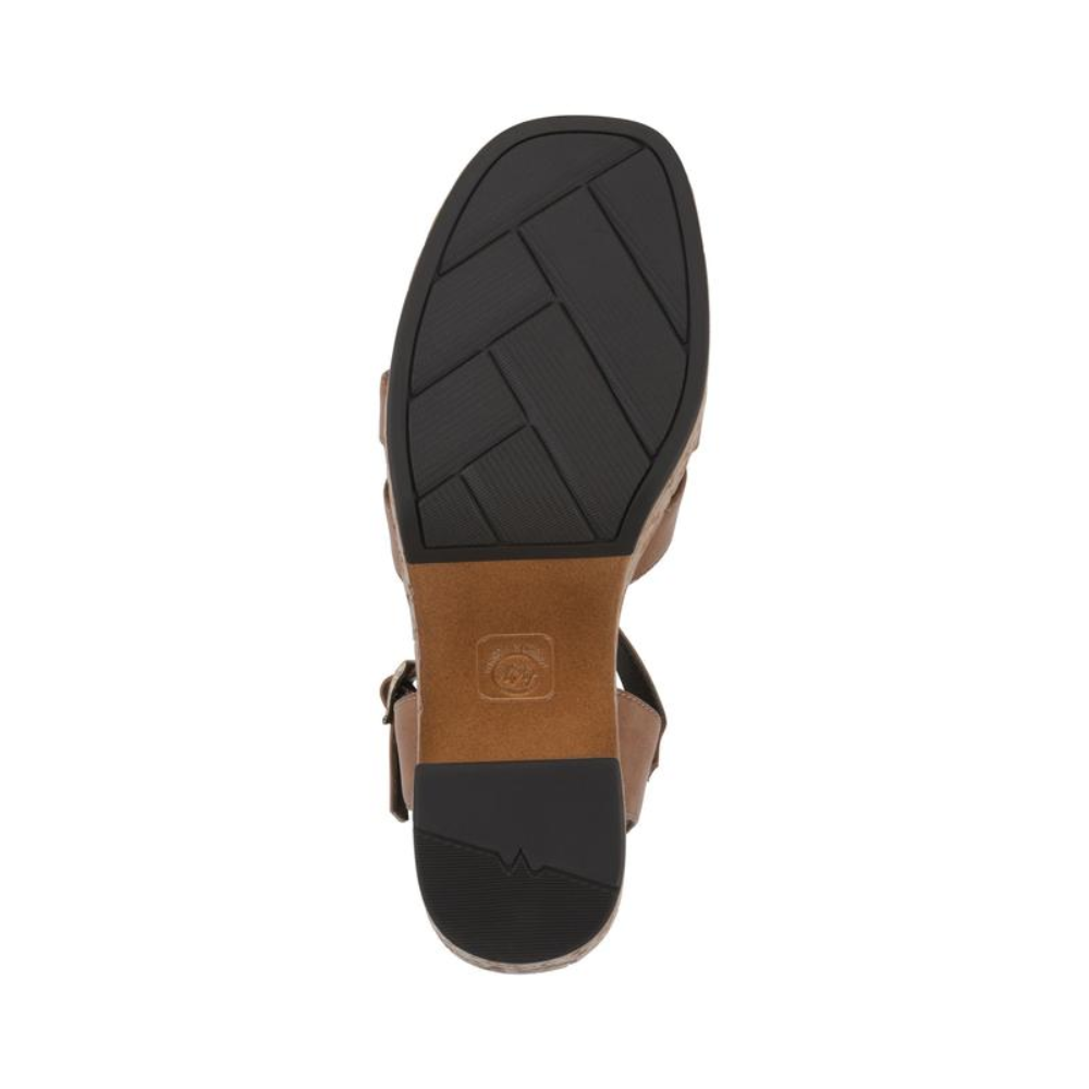 Barista Cork Block Heel Sandals