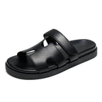 Heros Genuine Leather Slides