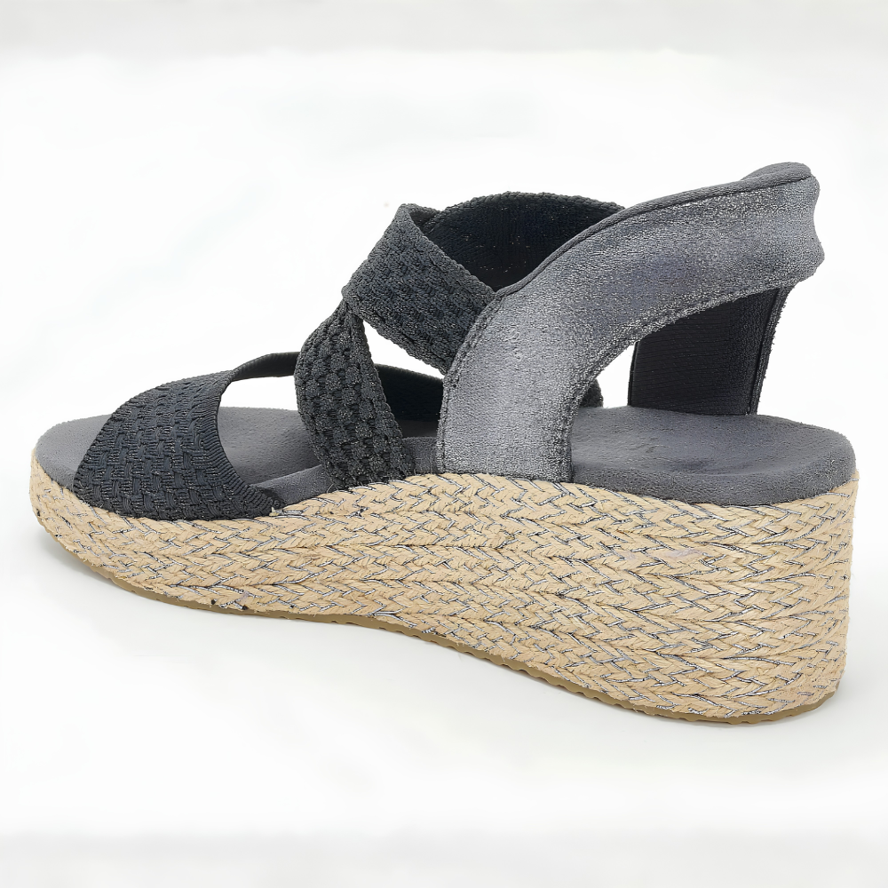 Calypso Knit Espadrille Wedges – Slip On, Stay All Day
