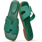 Tessa Raffia Slide Sandals – Pure Memory Foam Comfort, All Day