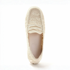 Bianca Crochet Knit Loafers – Pure Slip-On Comfort