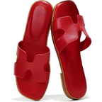 Tessa Raffia Slide Sandals – Pure Memory Foam Comfort, All Day