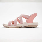Reggae Knit Crossover Sandals – Slip On, Stay All Day