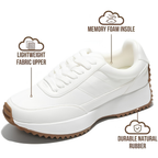 Aurora Memory Foam Sneakers – Pure Cloud Comfort, All Day