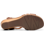 Olivia Leather T-Strap Heeled Sandals – Walk Taller in Pure All Day Comfort