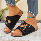 Rio Tassel Cork Sandals – The Boho Sandal You'll Wear on Repeat All Summer
