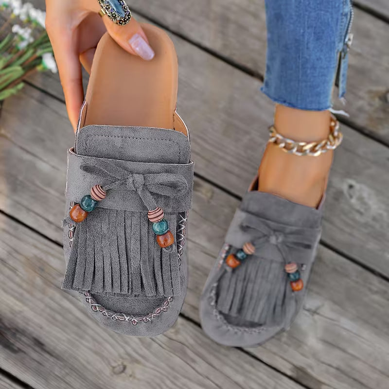 Zara Boho Tassel Mules – The Slip-On That Makes Every Outfit Look Intentional